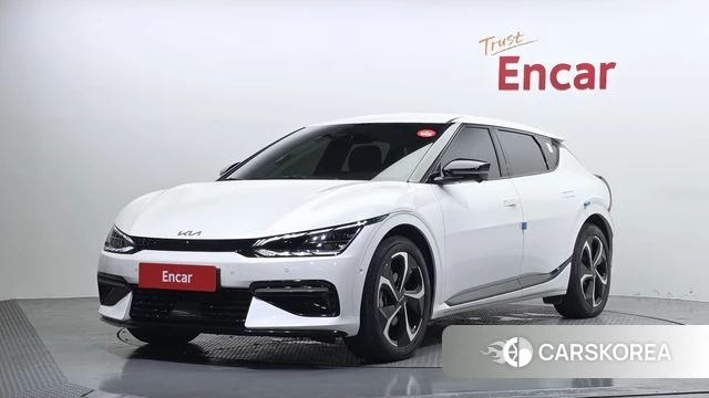 Kia EV6 2023 Белый из Кореи