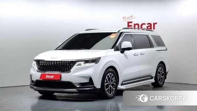 Kia Carnival 4th generation 2021 Белый из Кореи