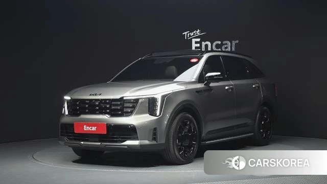 Kia The New Sorento 4th Generation 2025 Серебристо-серый из Кореи