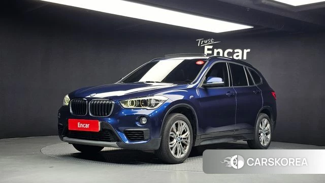 BMW X1 (F48) 2019 Синий из Кореи