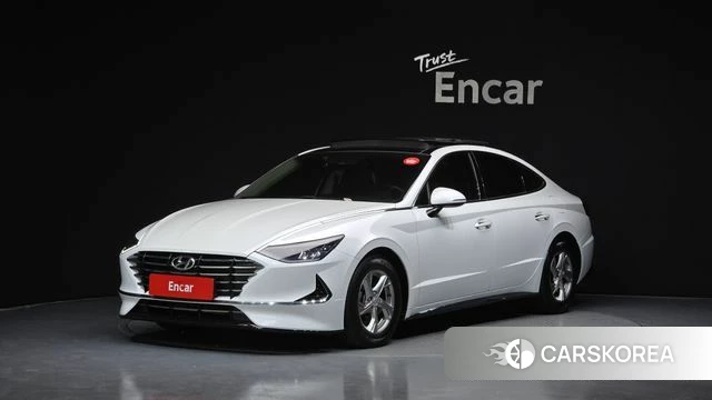 Hyundai Sonata (DN8) 2019 Белый из Кореи