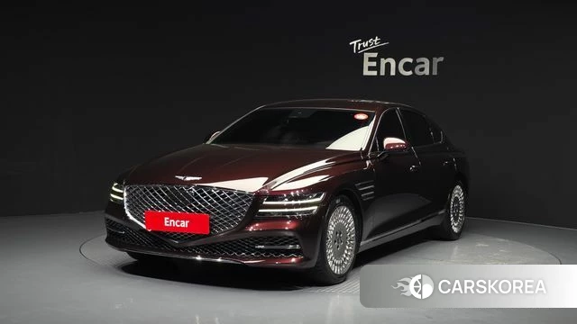 Genesis G80 (RG3) 2021 Красный из Кореи