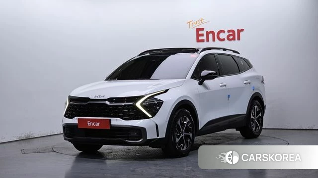 Kia Sportage 5th Generation Hybrid 2021 Белый из Кореи