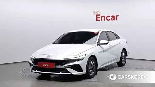 Hyundai The New Avante (CN7) 2023 Белый из Кореи