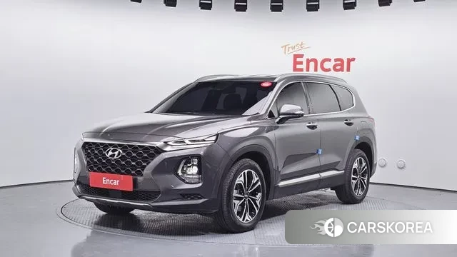 Hyundai Santa Fe TM 2018 Серый из Кореи