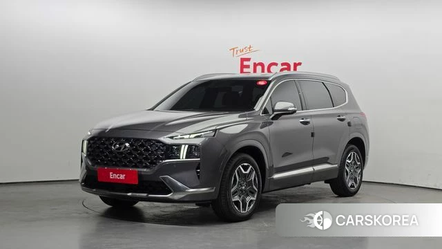 Hyundai The New Santa Fe 2021 Серый из Кореи