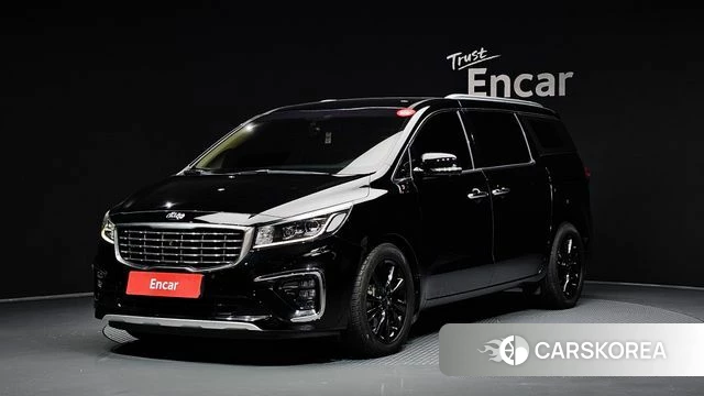 Kia The New Carnival 2018 Черный из Кореи