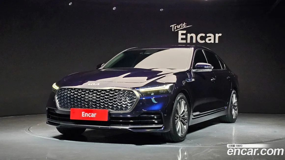 Kia The New K9 2nd generation 2021 Синий из Кореи