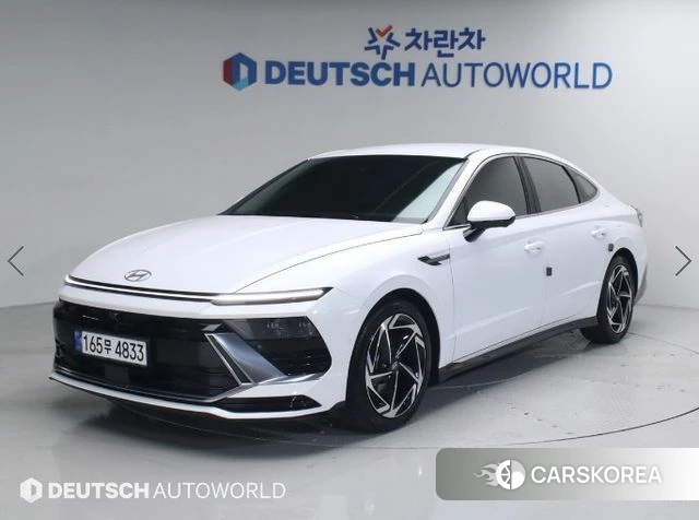 Hyundai Sonata D Edge (DN8) 2024 Белый из Кореи