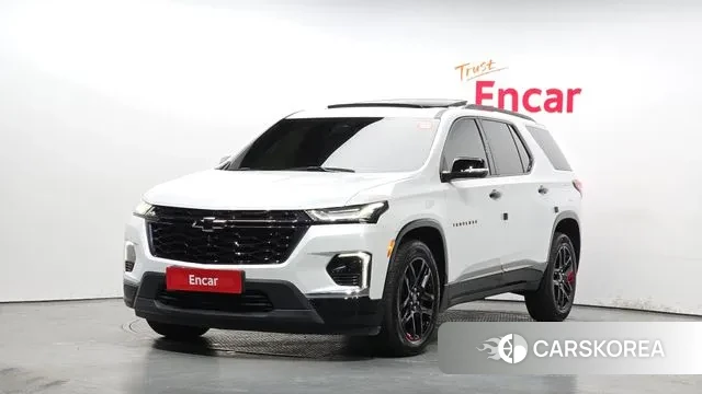 Chevrolet (GM Daewoo) Traverse 2023 Белый из Кореи