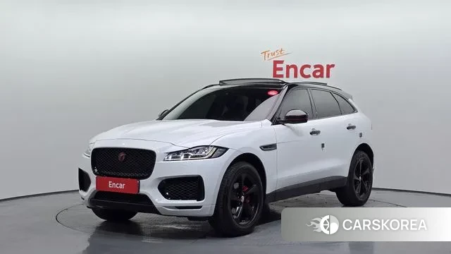 Jaguar F-PACE 2019 Белый из Кореи