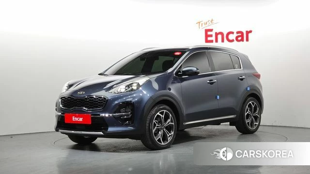 Kia Sportage The Bold 2021 Синий из Кореи