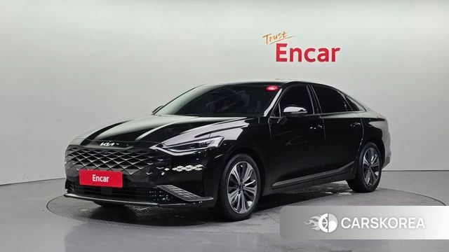 Kia K8 Hybrid 2021 Черный из Кореи