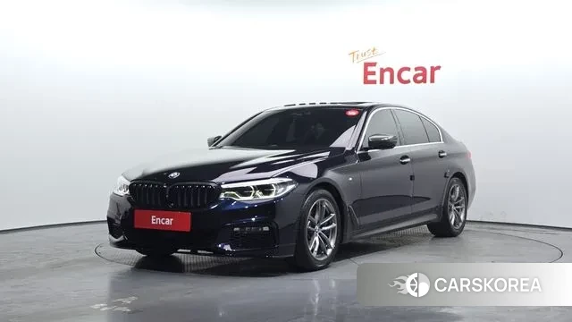 BMW 5 Series (G30) 2018 Черный из Кореи