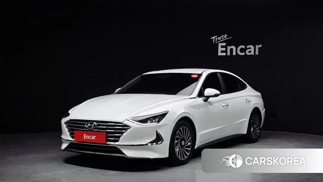 Hyundai Sonata Hybrid (DN8) 2020 Белый из Кореи