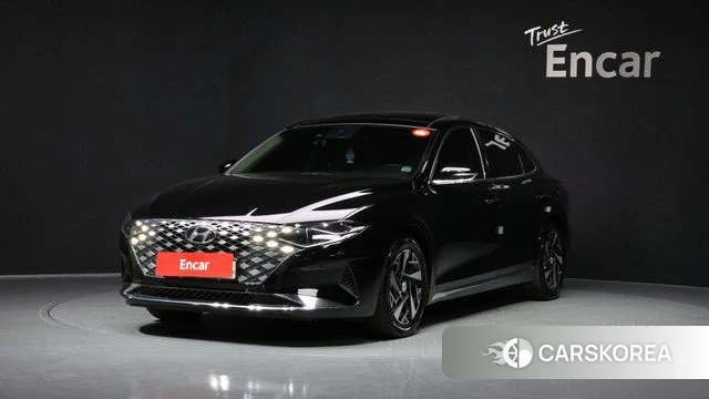 Hyundai The New Grandeur IG Hybrid 2021 Черный из Кореи