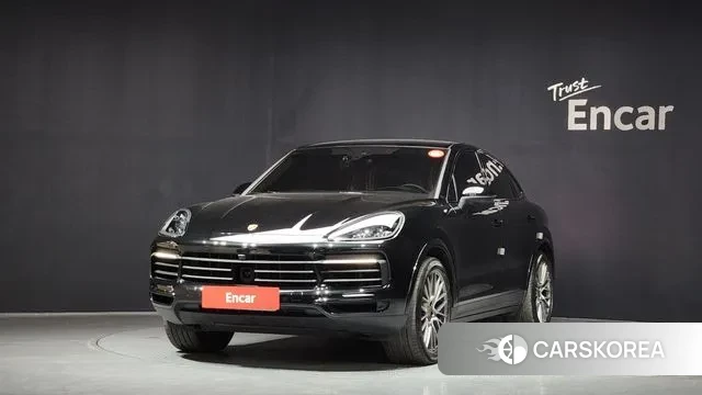 Porsche Cayenne (PO536) 2023 Черный из Кореи