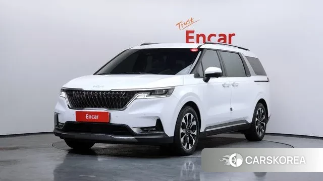 Kia Carnival 4th generation 2023 Белый из Кореи