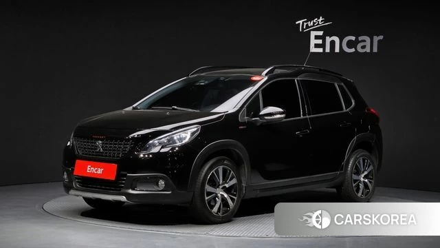 Peugeot 2008 2019 Черный из Кореи