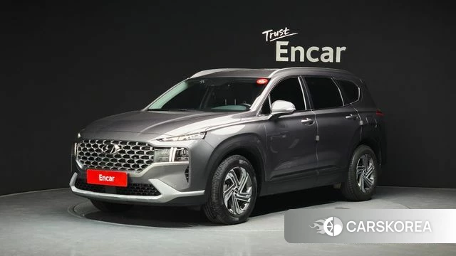 Hyundai The New Santa Fe 2022 Серый из Кореи
