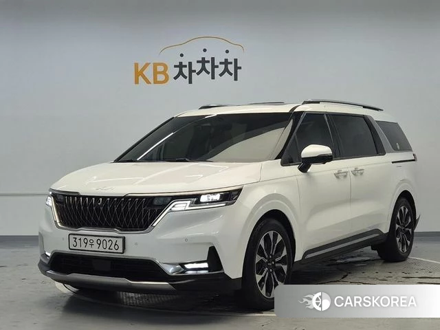 Kia Carnival 4th generation 2022 Белый из Кореи