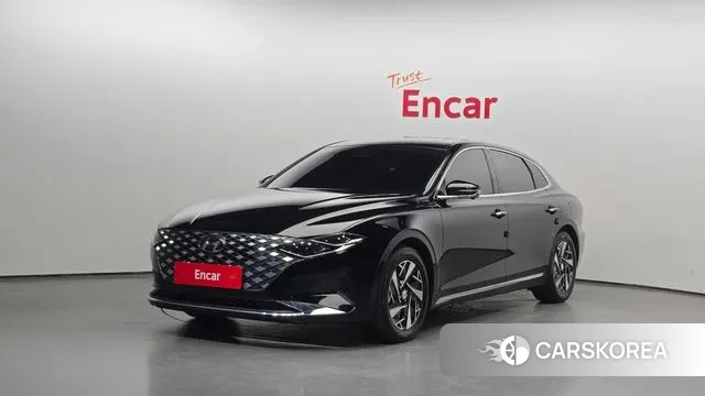 Hyundai The New Grandeur IG Hybrid 2022 Черный из Кореи