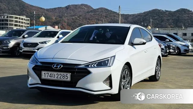 Hyundai The New Avante AD 2019 Белый из Кореи