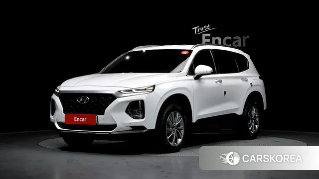 Hyundai Santa Fe TM 2019 Белый из Кореи