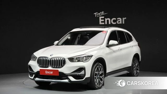 BMW X1 (F48) 2022 Белый из Кореи