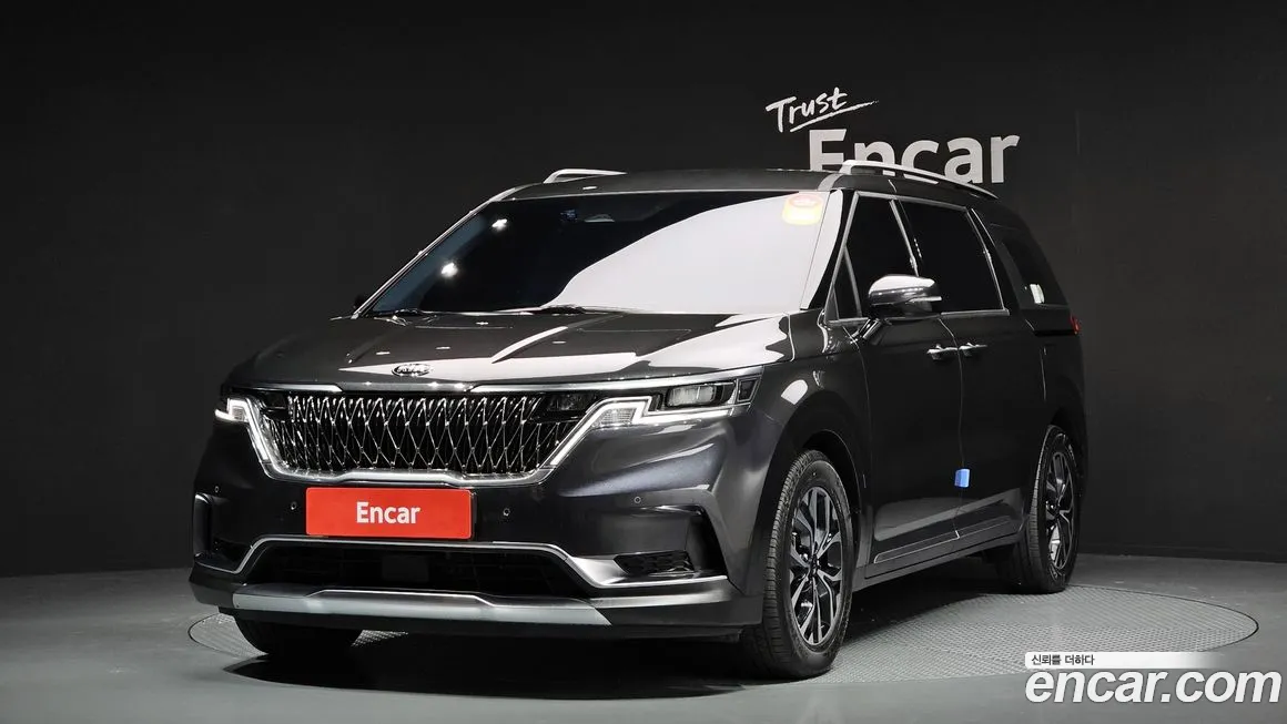 Kia Carnival 4th generation 2020 Серый из Кореи