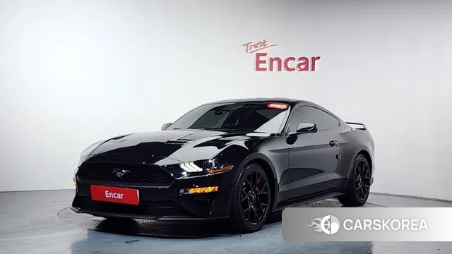 Ford Mustang 2019 Черный из Кореи