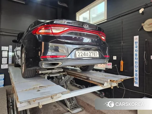 Hyundai Grandeur IG 2018 Черный из Кореи