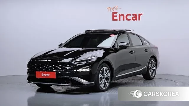 Kia K8 Hybrid 2024 Черный из Кореи