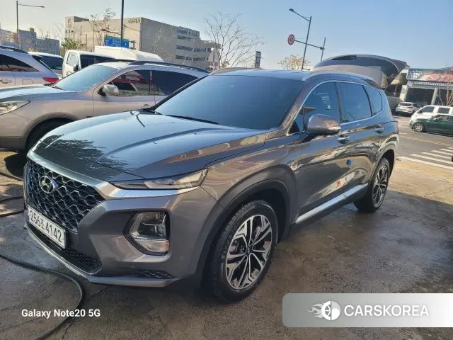 Hyundai Santa Fe TM 2020 Серый из Кореи