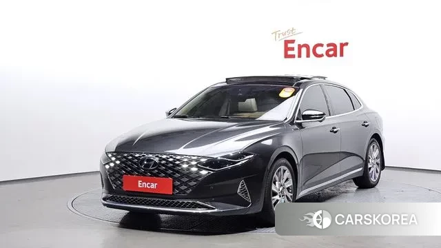 Hyundai The New Grandeur IG Hybrid 2021 Серый из Кореи