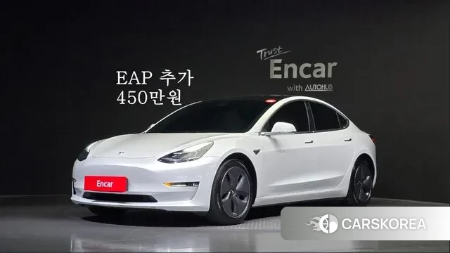 Tesla Model 3 2020 Белый из Кореи