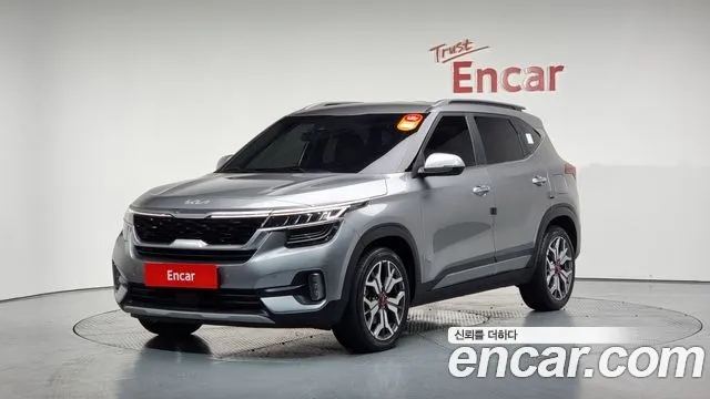 Kia Seltos 2022 Серый из Кореи