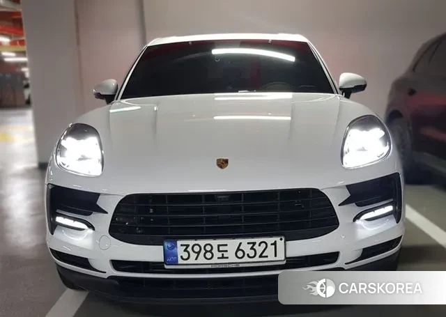 Porsche Macan 2021 Белый из Кореи