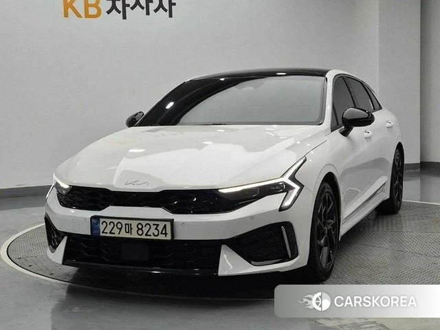 Kia The New K5 Hybrid 3rd generation 2024 Белый из Кореи