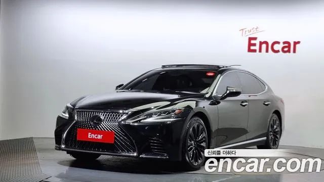 Lexus LS500 5th generation 2018 Черный из Кореи