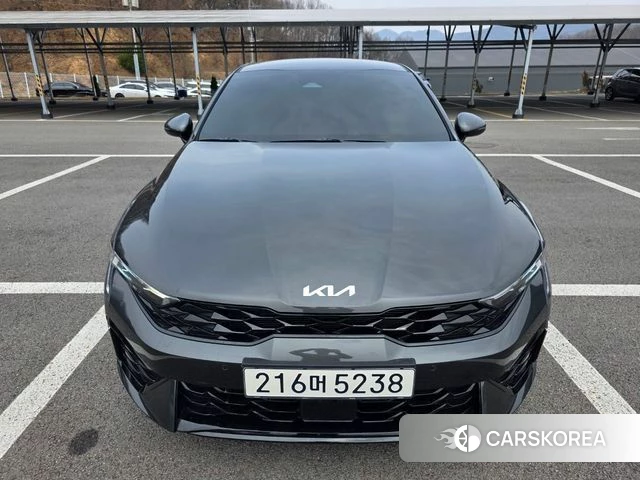 Kia The New K5 3rd generation 2024 Серый из Кореи