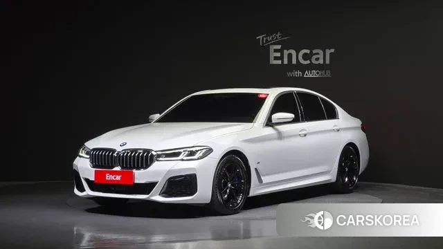 BMW 5 Series (G30) 2022 Белый из Кореи