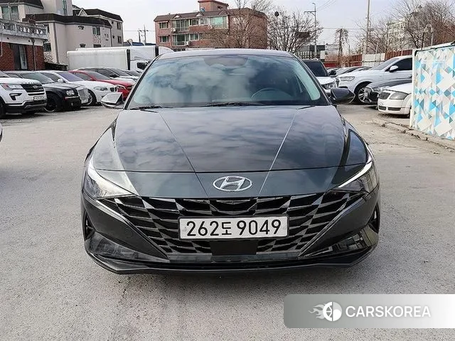 Hyundai Avante (CN7) 2021 Серый из Кореи
