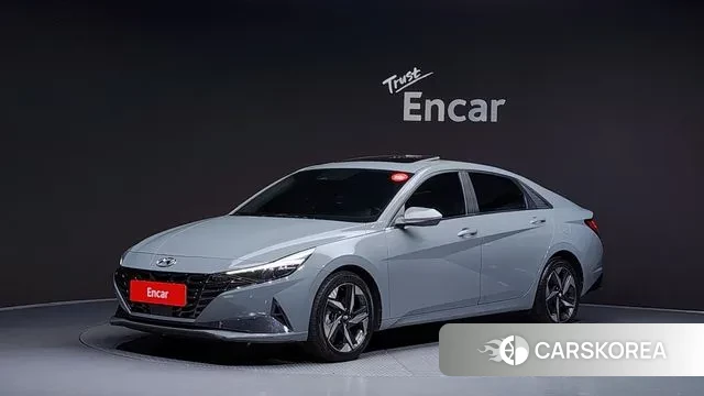 Hyundai Avante (CN7) 2020 Серый из Кореи