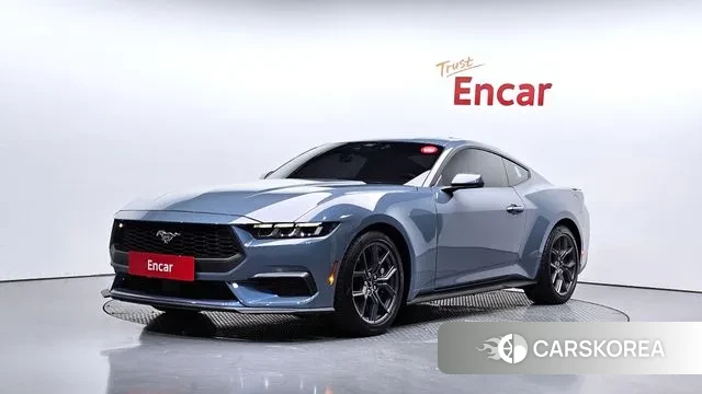 Ford Mustang 7th Generation 2024 Синий из Кореи