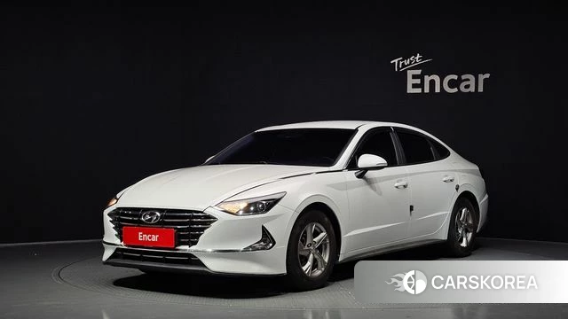 Hyundai Sonata (DN8) 2019 Белый из Кореи