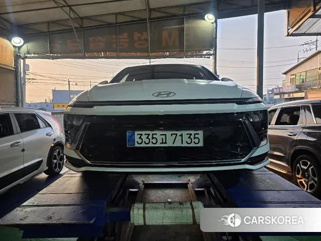 Hyundai Sonata D Edge (DN8) 2023 Белый из Кореи