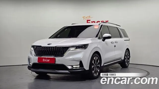 Kia Carnival 4th generation 2021 Белый из Кореи