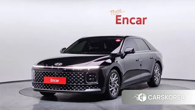 Hyundai Grandeur (GN7) 2023 Черный из Кореи