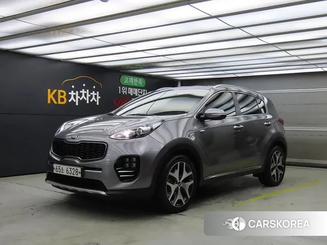 Kia Sportage 4th Generation 2018 Серый из Кореи